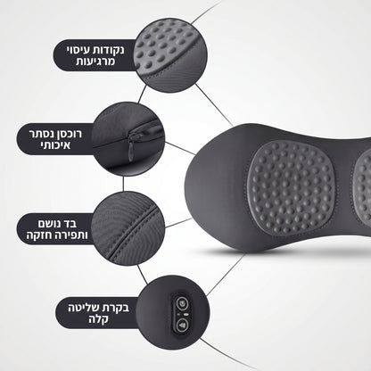 BackZen Pro – המעסה החכם לשחרור הגב
